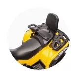 Chipolino ATV CAN AM OUTLANDER elektrická štvorkolka – žltá