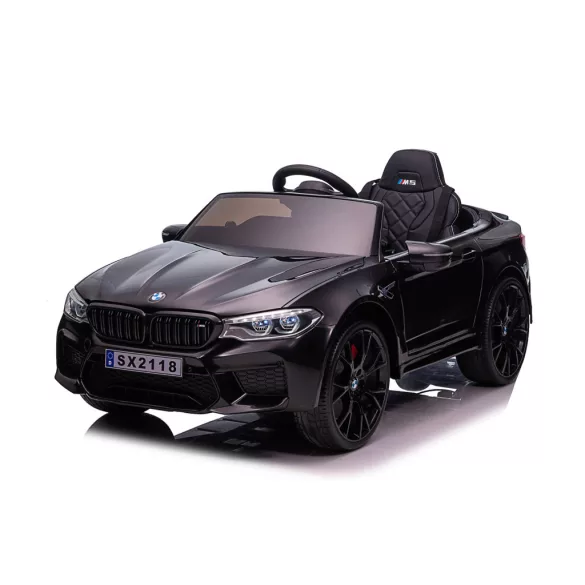 Chipolino BMW M5 elektrické auto – čierna koža