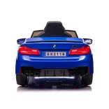 Chipolino BMW M5 elektrické auto – modrá koža