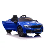 Chipolino BMW M5 elektrické auto – modrá koža