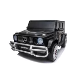 Chipolino Mercedes AMG G63 elektrické auto s 2 sedadlami – čierna koža