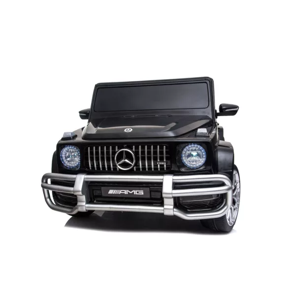 Chipolino Mercedes AMG G63 elektrické auto s 2 sedadlami – čierna koža