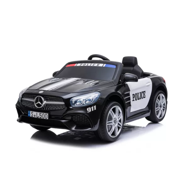 Elektrické autíčko Chipolino Police Mercedes SL500 – čierne