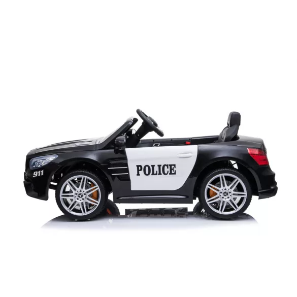 Elektrické autíčko Chipolino Police Mercedes SL500 – čierne