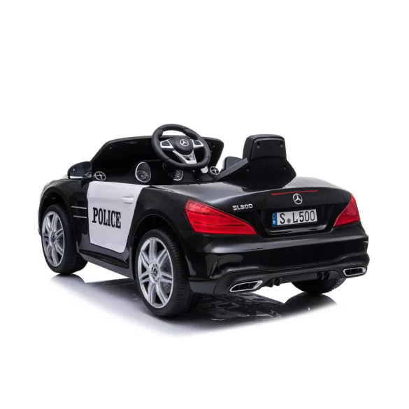 Elektrické autíčko Chipolino Police Mercedes SL500 – čierne