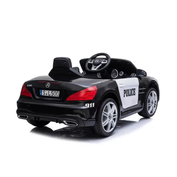 Elektrické autíčko Chipolino Police Mercedes SL500 – čierne
