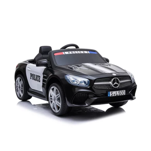 Elektrické autíčko Chipolino Police Mercedes SL500 – čierne