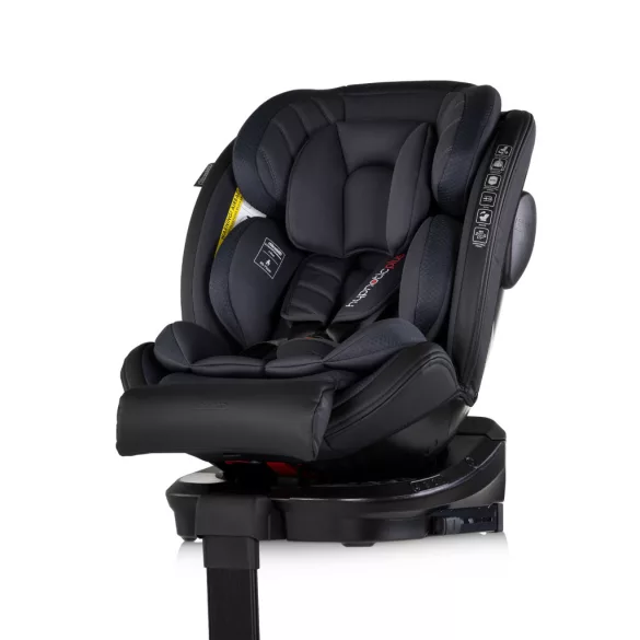 Detská autosedačka Chipolino Hypnotic Plus I-Size 40–150 cm – charcoal