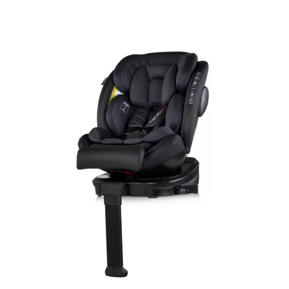 Detská autosedačka Chipolino Hypnotic Plus I-Size 40–150 cm – charcoal