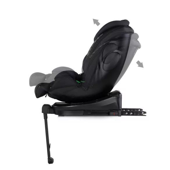 Detská autosedačka Chipolino Hypnotic Plus I-Size 40–150 cm – charcoal