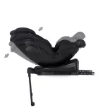 Detská autosedačka Chipolino Hypnotic Plus I-Size 40–150 cm – charcoal