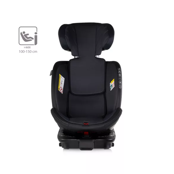 Detská autosedačka Chipolino Hypnotic Plus I-Size 40–150 cm – charcoal