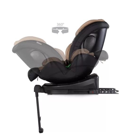 Detská autosedačka Chipolino Hypnotic Plus I-Size 40–150 cm – latte