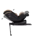Detská autosedačka Chipolino Hypnotic Plus I-Size 40–150 cm – latte