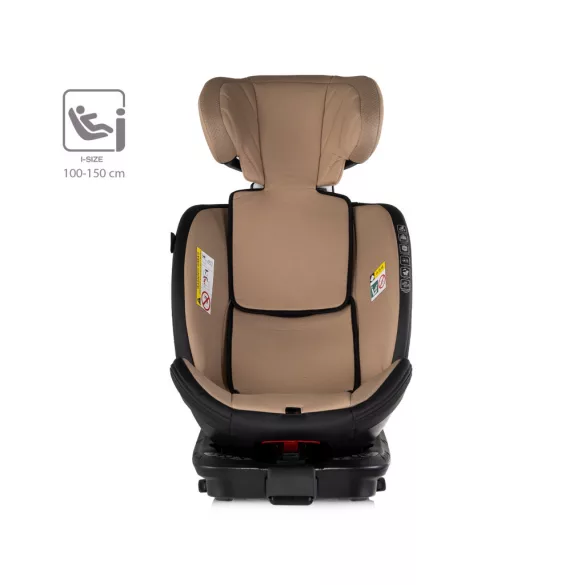 Detská autosedačka Chipolino Hypnotic Plus I-Size 40–150 cm – latte