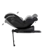 Detská autosedačka Chipolino Hypnotic Plus I-Size 40–150 cm – platinová