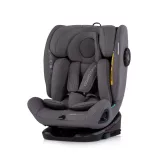 Detská autosedačka Chipolino Techno iGrow Isofix 40–150 cm – charcoal