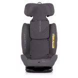 Detská autosedačka Chipolino Techno iGrow Isofix 40–150 cm – charcoal