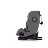 Detská autosedačka Chipolino Techno iGrow Isofix 40–150 cm – charcoal