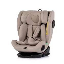   Detská autosedačka Chipolino Techno iGrow Isofix 40–150 cm – latte