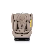 Detská autosedačka Chipolino Techno iGrow Isofix 40–150 cm – latte