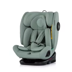   Detská autosedačka Chipolino Techno iGrow s upevnením Isofix 40–150 cm – matcha