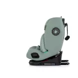 Detská autosedačka Chipolino Techno iGrow s upevnením Isofix 40–150 cm – matcha