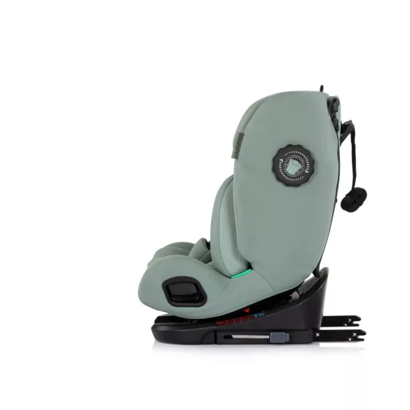 Detská autosedačka Chipolino Techno iGrow s upevnením Isofix 40–150 cm – matcha
