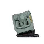 Detská autosedačka Chipolino Techno iGrow s upevnením Isofix 40–150 cm – matcha