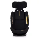Detská autosedačka Chipolino Techno iGrow s upevnením Isofix 40–150 cm – noir