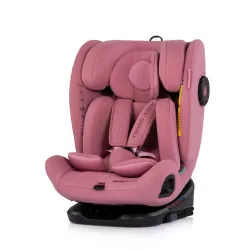   Detská autosedačka Chipolino Techno iGrow s upevnením Isofix 40–150 cm – powder pink