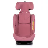 Detská autosedačka Chipolino Techno iGrow s upevnením Isofix 40–150 cm – powder pink