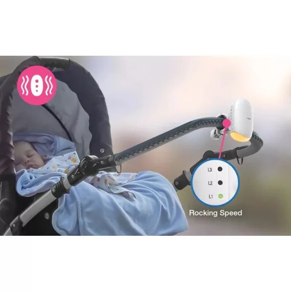Vtech V-Hush hojdacie zariadenie na kočík 3 v 1
