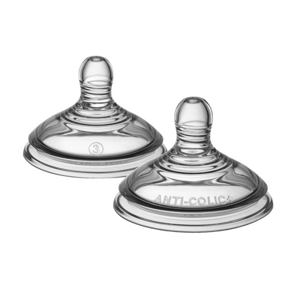 Tommee Tippee Anticolic plus náhradný cumlík, rýchly prietok 2ks