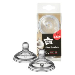   Tommee Tippee náhradný cumlík - hustá strava 6m + (2ks) 42214271
