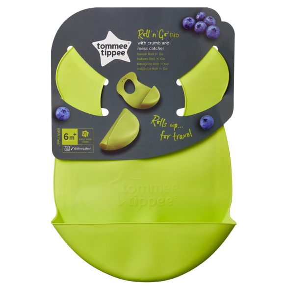 Tommee Tippee Explora roll'n'go plastový podbradník 7+