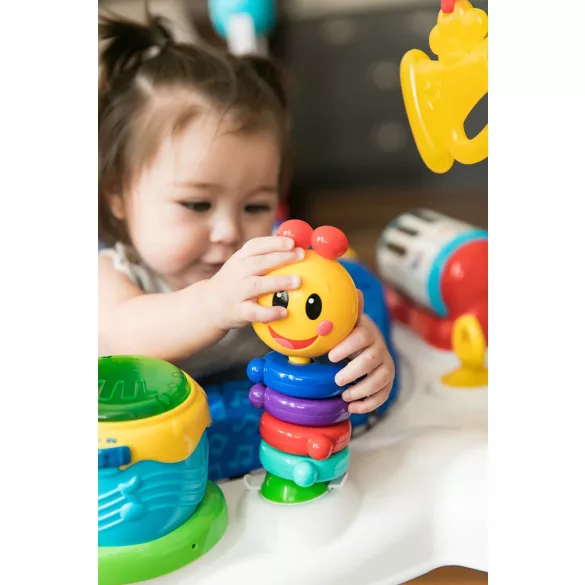 Baby Einstein skákacie sedadlo/aktívne centrum, 2 v 1 Neighborhood Symphony, od 6 mesiacov do 11 kg