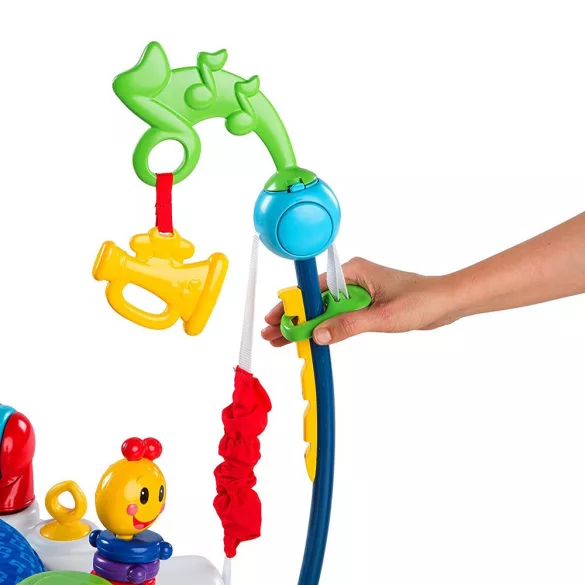 Baby Einstein skákacie sedadlo/aktívne centrum, 2 v 1 Neighborhood Symphony, od 6 mesiacov do 11 kg