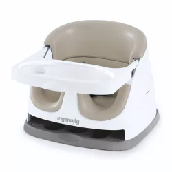   INGENUITY Podsedák na stoličku, 2v1, Baby Base, Cashmere, od 6 mesiacov, do 22 kg