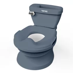 INGENUITY Detská toaleta so zvukom My Size™ – modrá