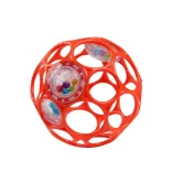OBALL hrkálka, 10 cm, oranžová, nová, od 0 mesiacov