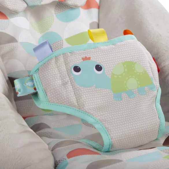 Bright Starts Hojdacie kresielko s melódiami Happy Safari – od 0 mesiacov do 9 kg