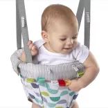 Bright Starts Skákacie centrum na upevnenie na dverový rám, Playful Parade, od 6 mesiacov, do 12 kg