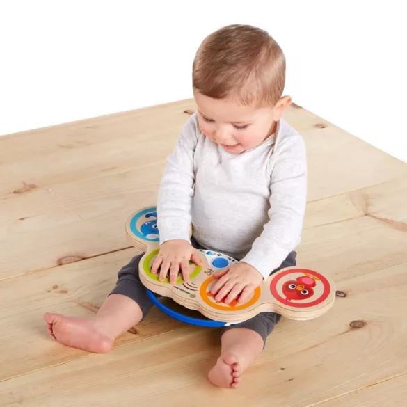 Baby Einstein Drevená hračka, Magic Touch bubon, 6 mesiacov+