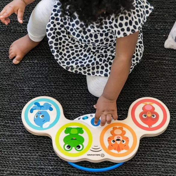 Baby Einstein Drevená hračka, Magic Touch bubon, 6 mesiacov+