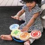Baby Einstein Drevená hračka, Magic Touch bubon, 6 mesiacov+