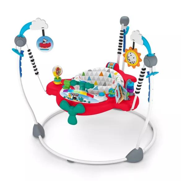 Baby Einstein Skákacie/aktívne centrum, 2 v 1 Ocean Explorers Airplane Adventure™, od 6 mesiacov, do 12 kg