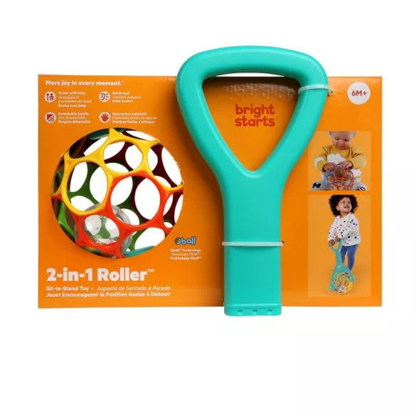 OBALL Hračka Roller 12 cm, od 12 mesiacov – mäta