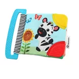 Baby Einstein hryzátko/kniha Curious Explorers ™, od 0 mesiacov
