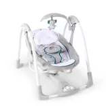INGENUITY Vibračné hojdacie kreslo s melódiami, Nash 2v1, od 0 mesiacov, do 9 kg, 2019
